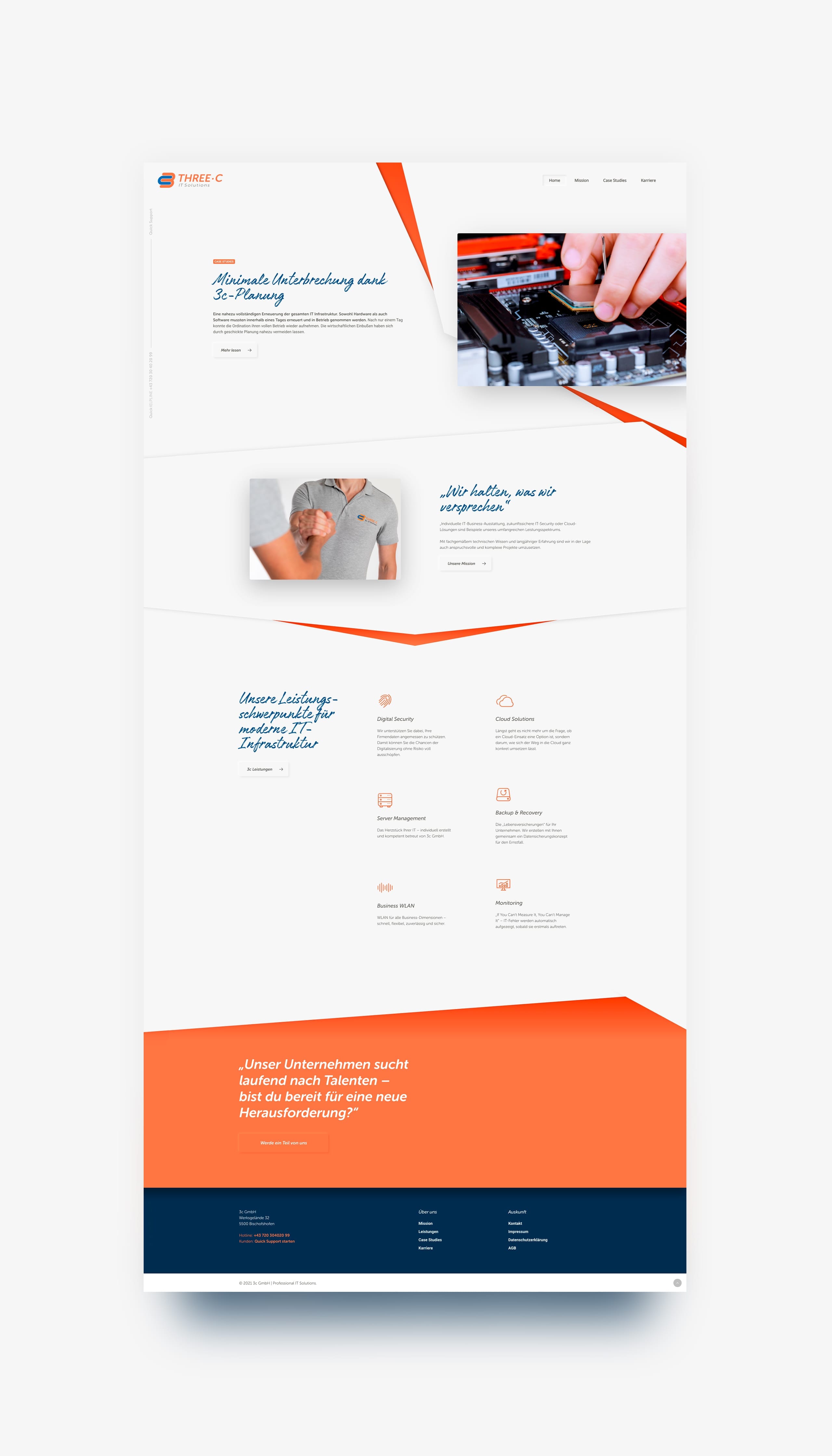 Website Full Page von 3c IT-Solutions