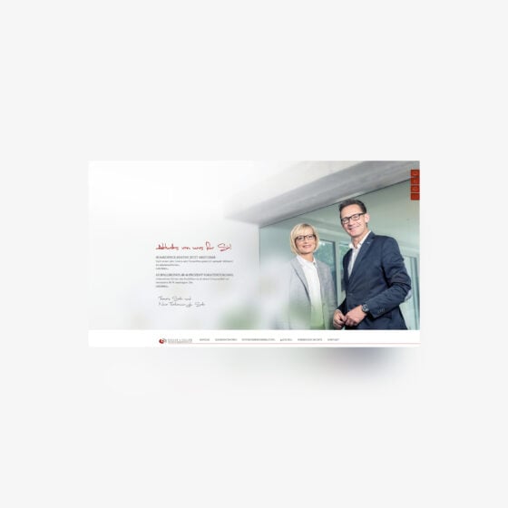 Website Viewport von Saller & Saller