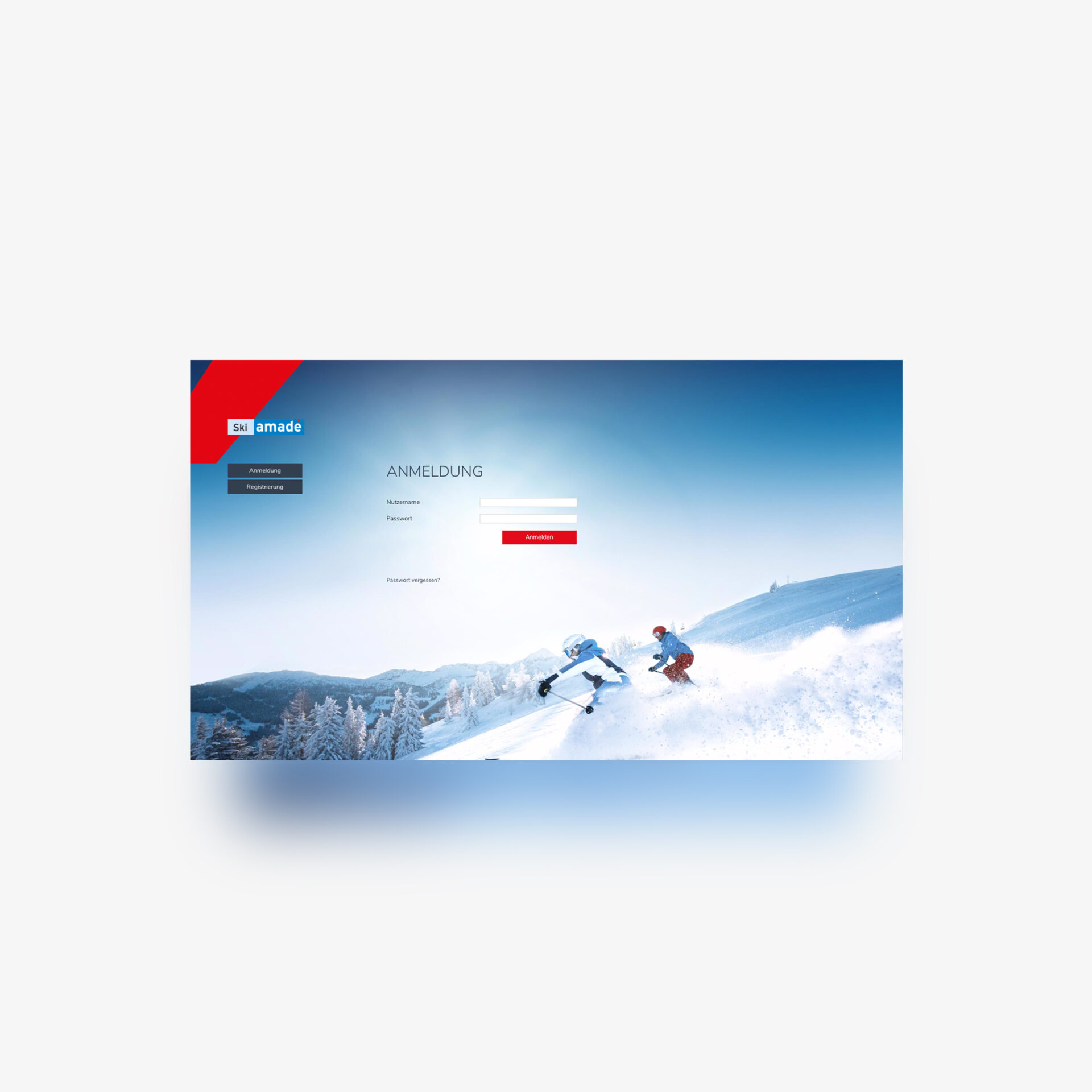 Website Viewport von Ski amadé