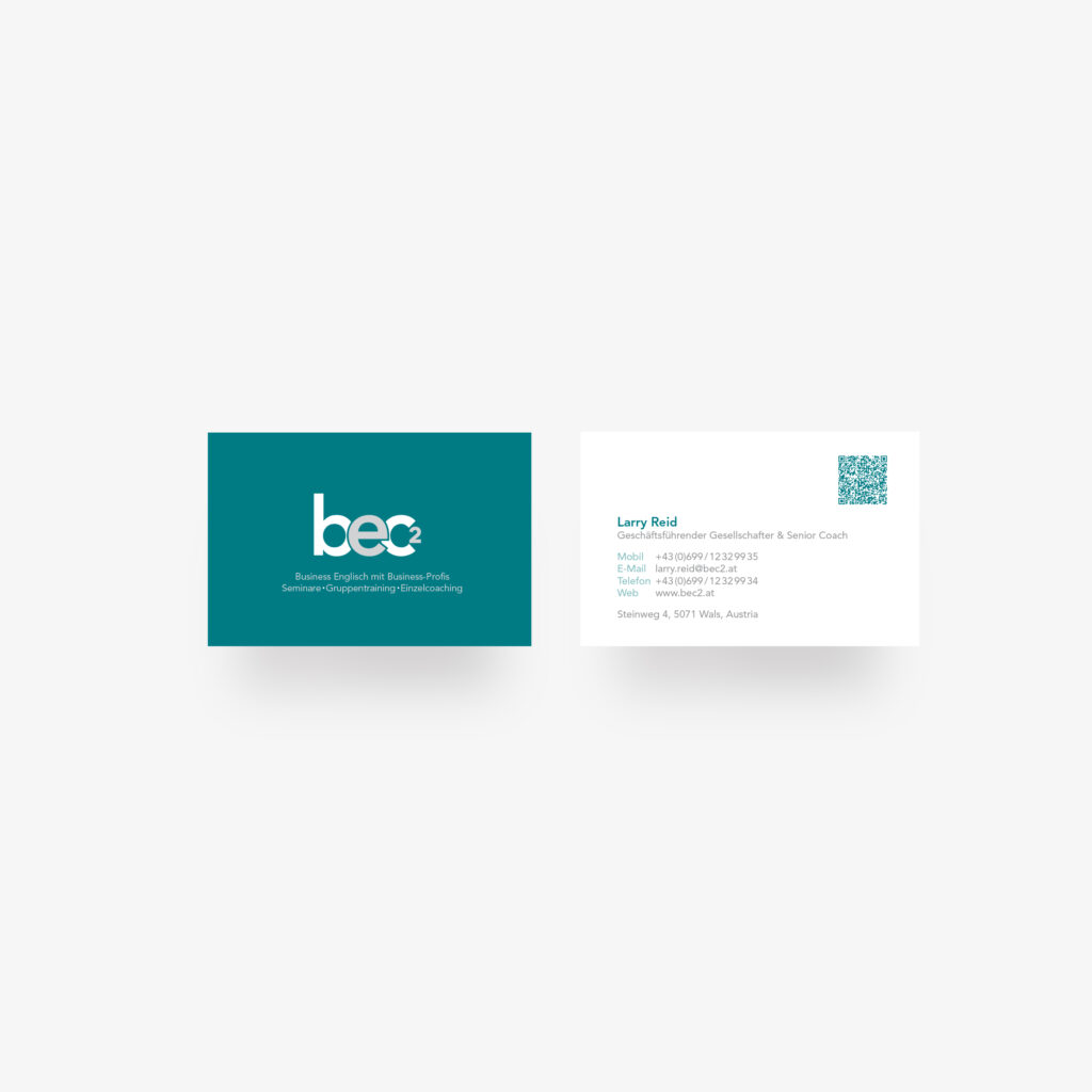 Visitenkarte von Bec 2