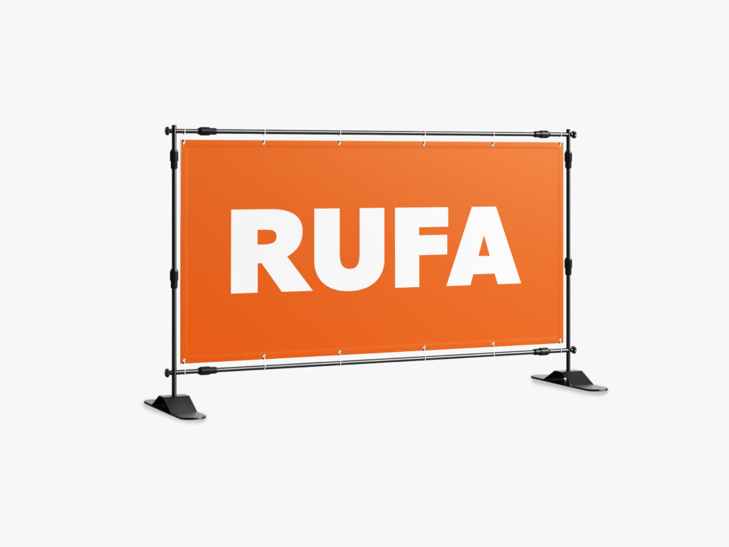 Bauzaunbanner von RUFA BAU